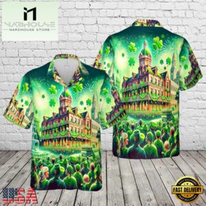 Savannah, Georgia St. Patrick's Day Hawaiian Shirt