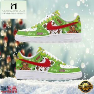 Scooby-Doo Merry Scoobymas Air Force 1 Shoes