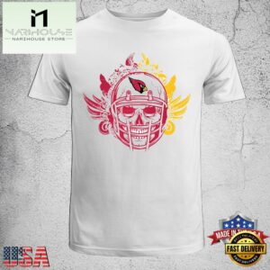 Skull Arizona Cardinals Unisex T-Shirt