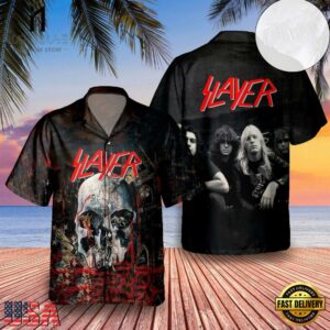 Slayer Music Band Band Member 3D Print Hawaiian Shirt