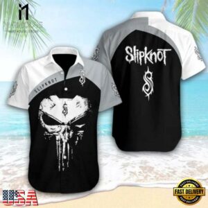 Slipknot Band Punisher Skull Summer Hawaiian Shirt