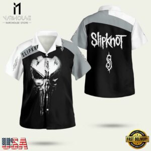 Slipknot Music Band Punisher Skull Summer Hawaiian Shirt
