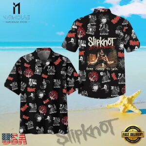 Slipknot Rock Band 25th Anniversery Summer Hawaiian Shirt