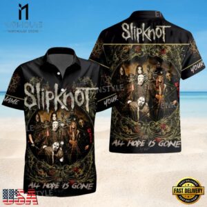 Slipknot Rock Band All Hope is Gone Tribute Summer Hawaiian Shirt