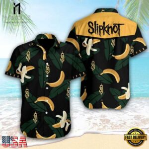 Slipknot Rock Band Banana Blitz Summer Hawaiian Shirt