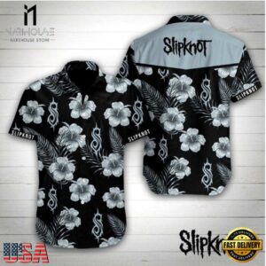 Slipknot Rock Band Flowers Tropical Summer Hawaiian Shirt
