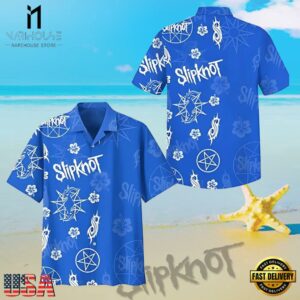 Slipknot Rock Band Oceanic Symbols Summer Hawaiian Shirt