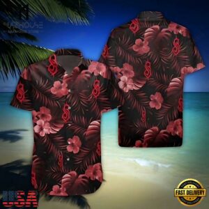 Slipknot Rock Band Red Paradisel Summer Hawaiian Shirt