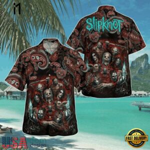 Slipknot Rock Band Tribal Nightmare Summer Hawaiian Shirt