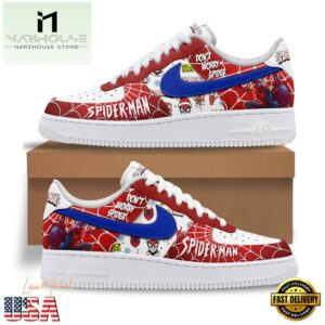 Spiderman Merry Christmas Air Force 1 Shoes