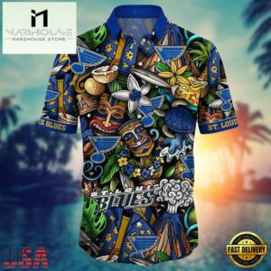 St. Louis Blues NHL Summer Hawaiian Shirt