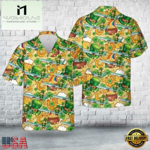 St. Patrick's Day, Aer Lingus St Patrick Airbus Hawaiian Shirt