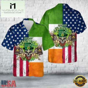 St. Patrick's Day America Hawaiian Shirt