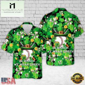 St. Patrick's Day Baseball Hawaiian Shirt