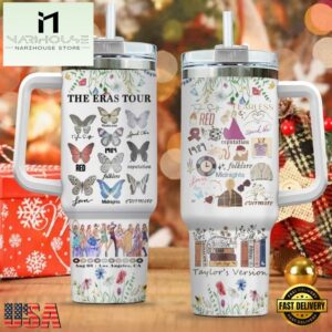 Taylor Album Cover Tumbler 40oz With Handle