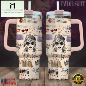 Taylor Swift 40oz Stanley Tumbler Christmas Tumbler 40OZ