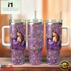 Taylor Swift Eras Tour Tumbler 40oz With Handle