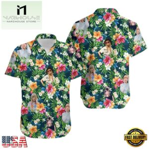Taylor Swift Floral Hawaiian Shirt
