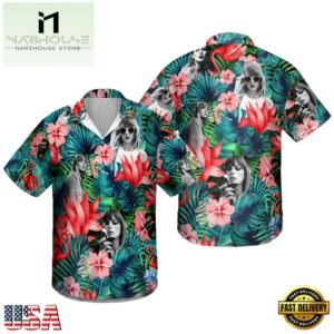 Taylor Swift Flowers Tropical Hawaiian Shirt