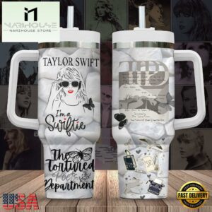 Taylor Swift I'm A Swiftie 40oz Stanley Tumbler