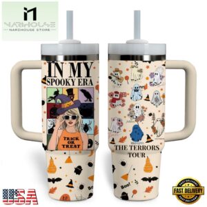 Taylor Swift In My Spooky Era Tumbler 40oz With Handle