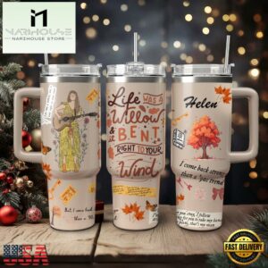 Taylor Swift Music Fall Tumbler 40oz With Handle