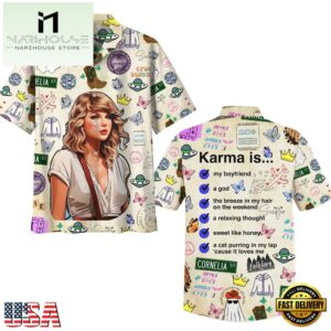 Taylor Swift Music Hawaiian Shirt