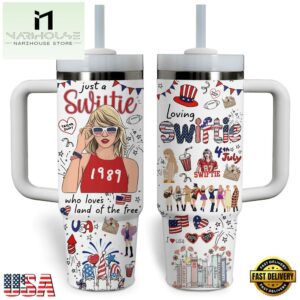 Taylor Swift Music Loving Tumbler 40oz With Handle