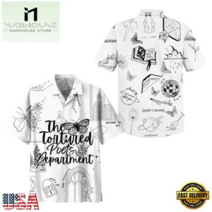 Taylor Swift Music Tour Hawaiian Shirt