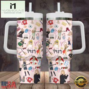Taylor Swift Stickers 40oz Stanley Tumbler