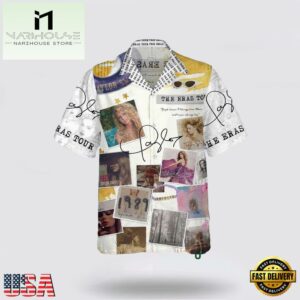 Taylor Swift The Eras Tour Sign Hawaiian Shirt