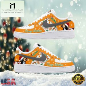 Tennessee Volunteers Merry Christmas Limited Air Force 1 Shoes