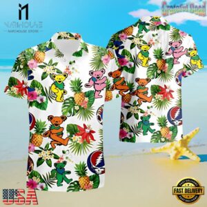 The Grateful Dead Rock Band Full Printed Unisex Hawaiian Shirt