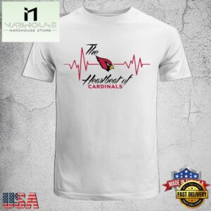 The heartbeat of Arizona Cardinals Unisex T-Shirt