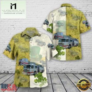 Thibodaux Volunteer Fire Department, Patrick Day Hawaiian Shirt