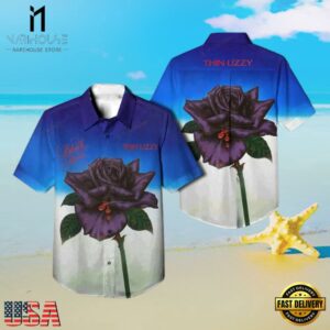 Thin Lizzy Rock Band Black Rose A Rock Legend Album Hawaiian Shirt