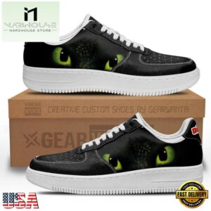 Toothless Dragon Air Force 1 Shoes Gift For Men Women