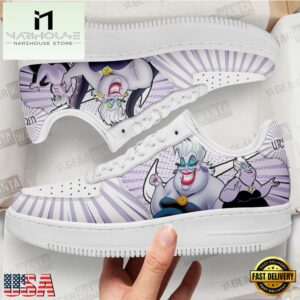 Ursula Cartoon Air Force 1 Shoes Gift For Men Women
