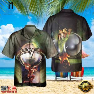 Van Halen Music Band 1986 Dreams 5150 Album Hawaiian Shirt