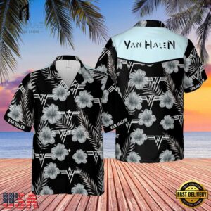 Van Halen Music Band Flower Summer Hawaiian Shirt
