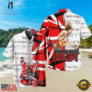 Van Halen Music Band Might As Well Jump Hawaiian Shirt