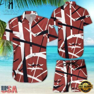 Van Halen Music Band Summer Beach Hawaiian Shirt
