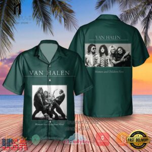 Van Halen Music Band Women And Children First Album Hawaiian Shirt