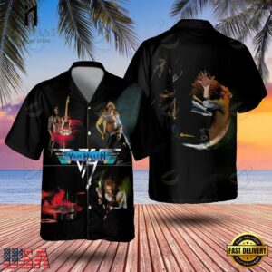 Van Halen Rock Band World Tour 2023-2024 Music Hawaiian Shirt