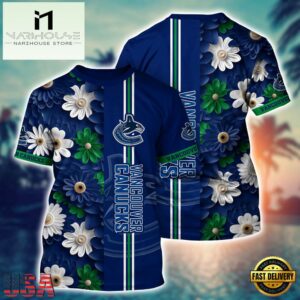 Vancouver Canucks NHL 3D Unisex T Shirt