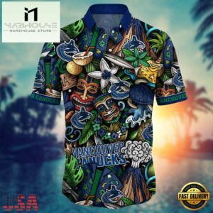 Vancouver Canucks NHL Hawaiian Shirts
