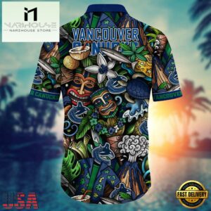 Vancouver Canucks NHL Hawaiian Shirts