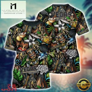 Vegas Golden Knights NHL Summer 3D Unisex T Shirt