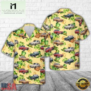 VW Type 3, Patrick's Day Hawaiian Shirt