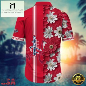 Washington Capitals NHL Hawaiian Shirt For Mens